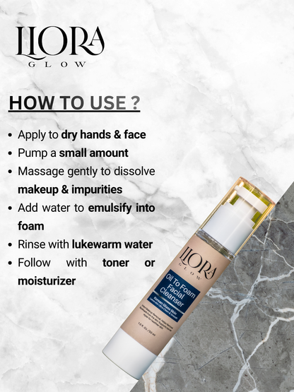 Oil to Foam Facial Cleanser