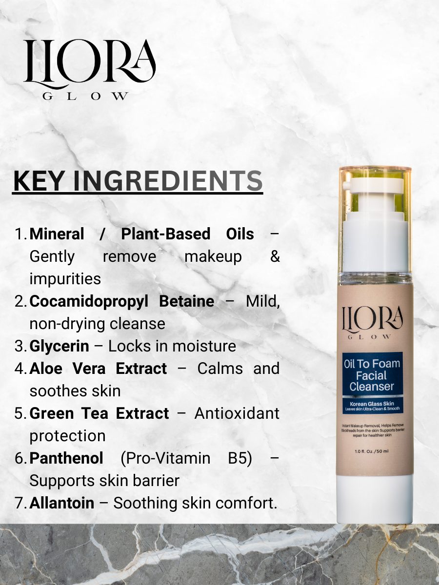 Oil to Foam Facial Cleanser