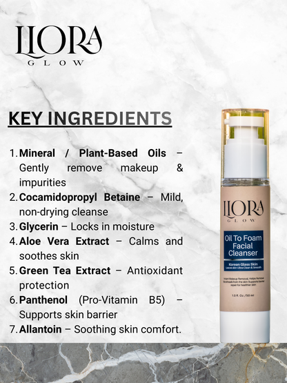 Oil to Foam Facial Cleanser