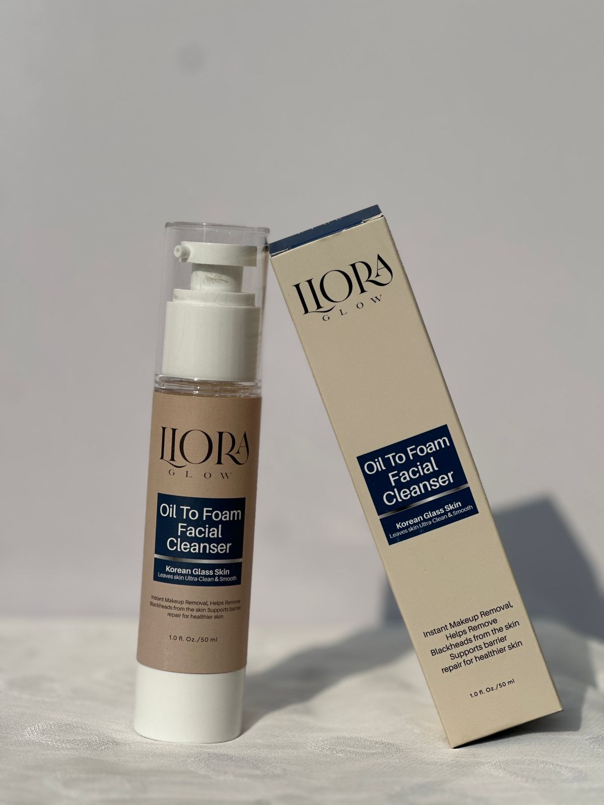 Oil to foam cleanser