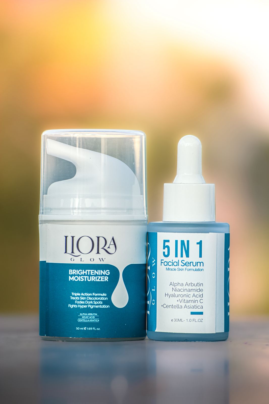 Brightening Moisturizer, 5-in-1 Facial Serum